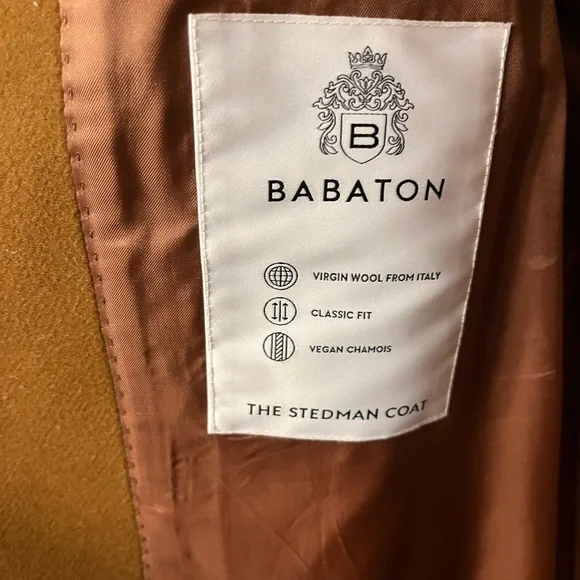 Stedman Italian Wool Coat - Picture 5 of 6